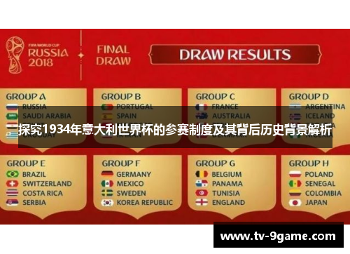探究1934年意大利世界杯的参赛制度及其背后历史背景解析 探究1934年意大利世界杯的参赛制度及其背后历史背景解析