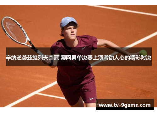 辛纳逆袭兹维列夫夺冠 澳网男单决赛上演激动人心的精彩对决 辛纳逆袭兹维列夫夺冠 澳网男单决赛上演激动人心的精彩对决