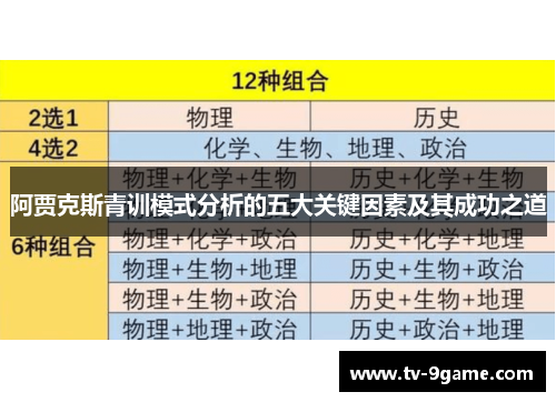 阿贾克斯青训模式分析的五大关键因素及其成功之道
